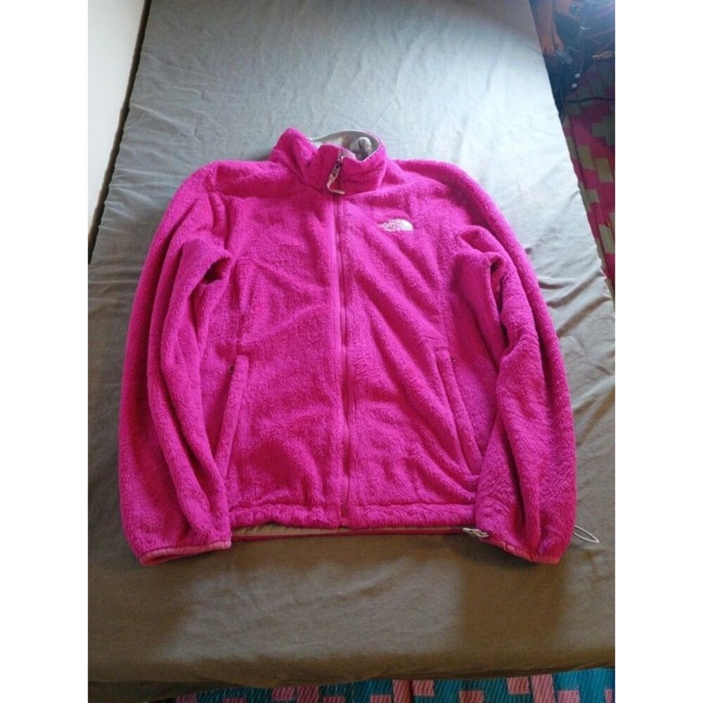 The North Face Women’s Osito Pink Fleece Full Zip Jacket Size Medium